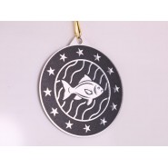 Kovová medaile MDM05M36 | Rybaření