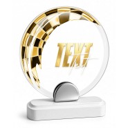 Skleněná trofej CR242075M02 | Šipky