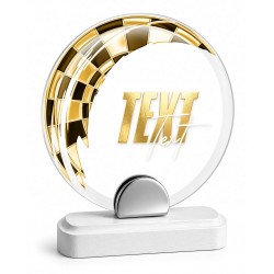 Skleněná trofej CR242075M02 | Šipky