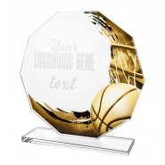 Skleněná trofej CR2024301M07 | Basketball