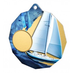Kovová medaile ekoMDM03M20 | Vodní sporty