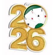 Akrylátová medaile MDA2026M28 | Karetní hry