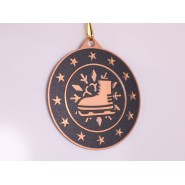 Kovová medaile MDM05M03 | Bruslení