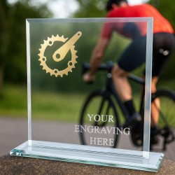 Skleněná trofej CRM20241M16 | Cyklistika