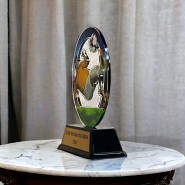 Akrylátová trofej CBCUF001M5 | Fotbal