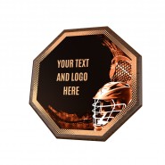 Dřevěná plaketa HEXM35 | Lacrosse