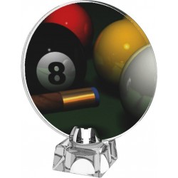 Skleněná trofej CR4043M17 | Billiard