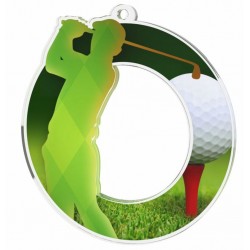 Akrylátová medaile MDA0020M61 | Golf