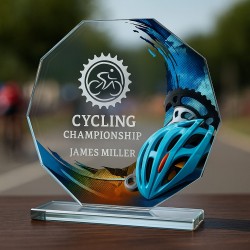 Skleněná trofej CR2024301M24 | Cyklistika