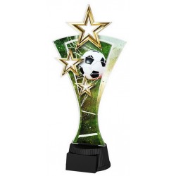 Akrylátová trofej ASTAR001M01 | Fotbal