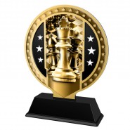Kovová trofej SAMR03M07 | Šachy