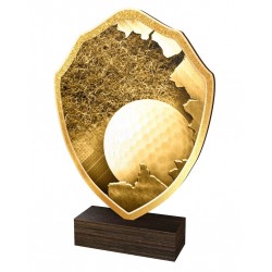 Dřevěná plaketa TFRW341 | Golf