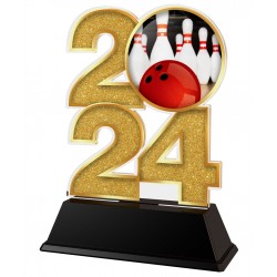 Akrylátová trofej C2024M08 | Bowling