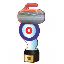 Dřevěná trofej ACTCW007 | Curling