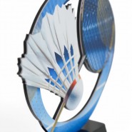 Kovová trofej SAM02M04 | Badminton