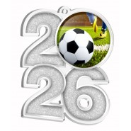 Akrylátová medaile MDA2026M05 | Fotbal