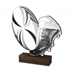 Dřevěná plaketa WF120 | Americký fotbal