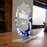 Skleněná trofej CR2024301M40 | Volejbal