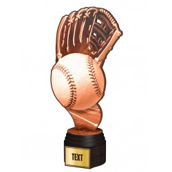 Dřevěná trofej ACTCWR096 | Baseball