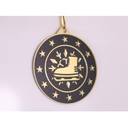 Kovová medaile MDM05M03 | Bruslení