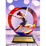 Kovová trofej SAM02M21 | Gymnastika