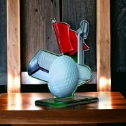 Akrylátová trofej AWF M50 | Golf