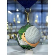 Kovová medaile MDM03M39 | Golf
