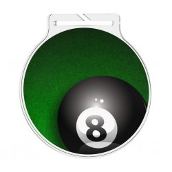 Akrylátová medaile MDA60M48 | Billiard