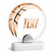 Skleněná trofej CR242075M03 | Basketball