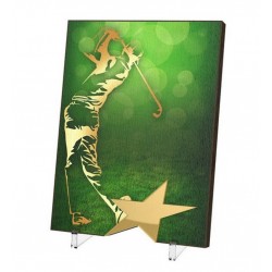 Plaketa WPP001M02 | Golf