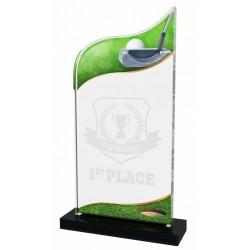 Akrylátová trofej APLA006M20 | Golf