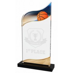 Akrylátová trofej APLA006M06 | Basketball