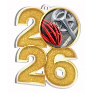 Akrylátová medaile MDA2026M16 | Cyklistika