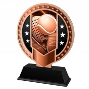 Kovová trofej SAMR03M22 | Padel