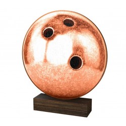 Dřevěná plaketa WF265 | Bowling
