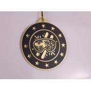 Kovová medaile MDM05M20 | Zima