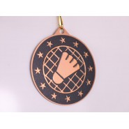 Kovová medaile MDM05M22 | Badminton