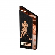 Dřevěná trofej WM001M27 | Florbal