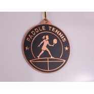 Kovová medaile MDM05M49 | Padel