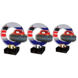 Akrylátová trofej ACL2101M25 | Curling