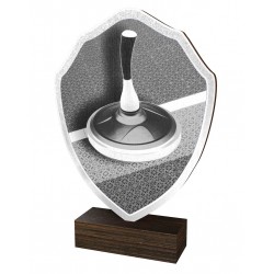 Dřevěná plaketa TFRW362 | Eisstock