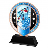 Kovová trofej SAM03M38 | Skoky na lyžích