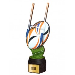Dřevěná trofej ACTCW049 | Americký fotbal