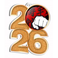 Akrylátová medaile MDA2026M14 | Bojová umění