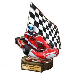 Dřevěná plaketa RW118 | Motorsport