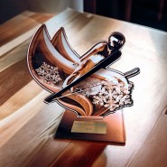 Akrylátová trofej AWF M73 | Skoky na lyžích