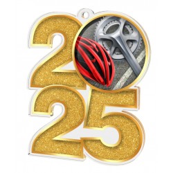 Akrylátová medaile MDA2025M16 | Cyklistika