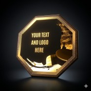 Dřevěná plaketa HEXM22 | Hokej