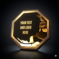 Dřevěná plaketa HEXM22 | Hokej