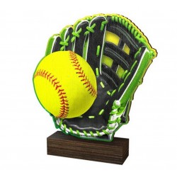 Dřevěná plaketa WF030 | Baseball